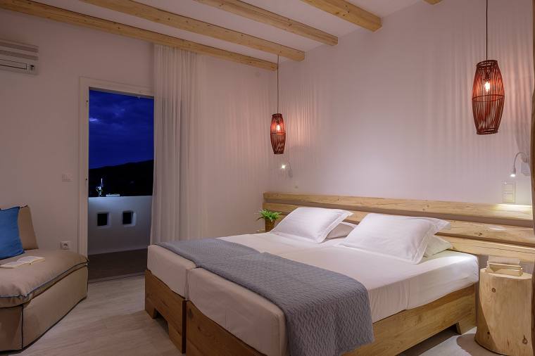 Double room at Hotel Orkos Beach
